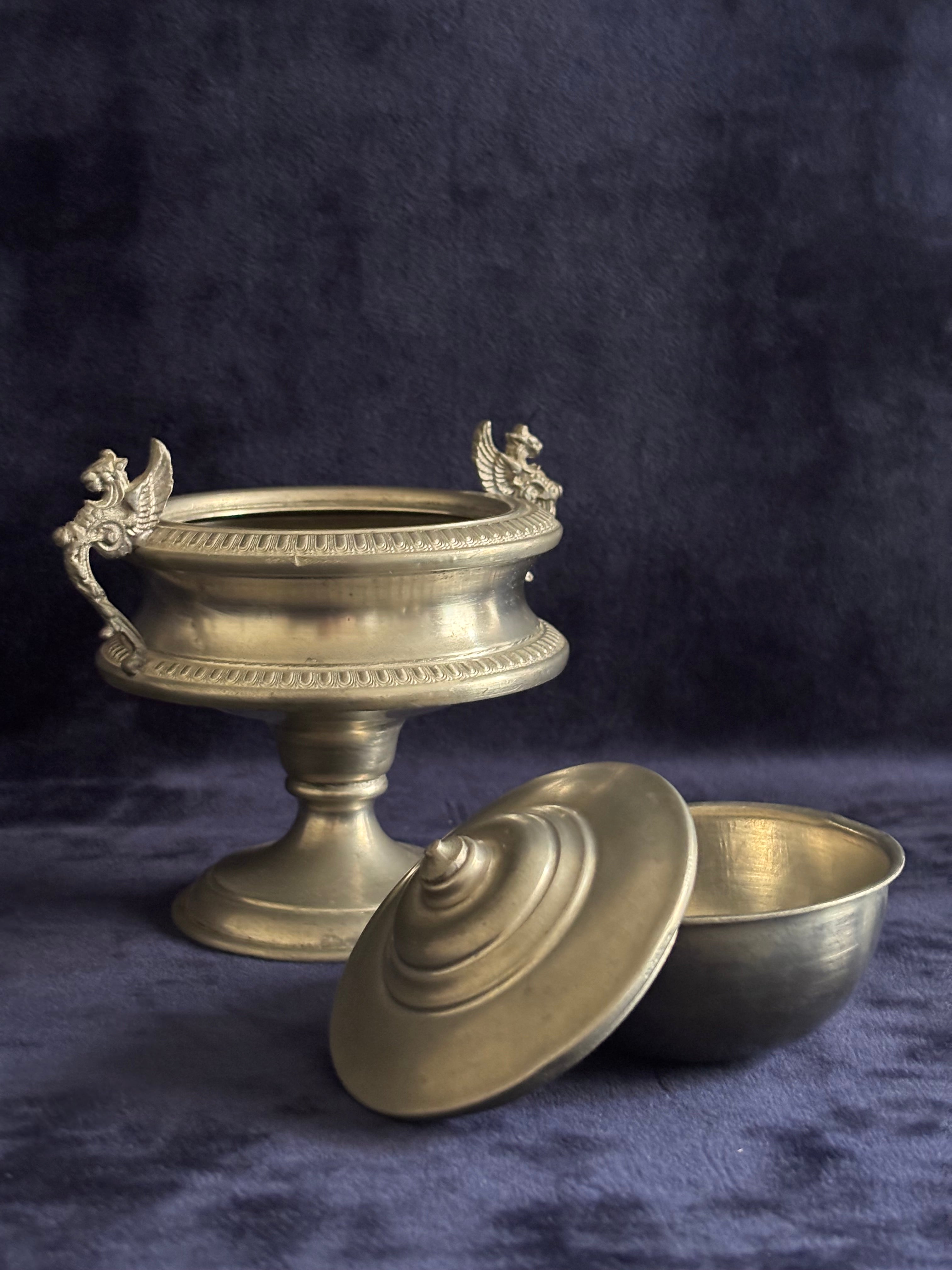 Pewter Candy Dish